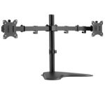 Bras support double, socle, longueur du bras 390 mm