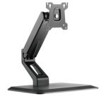 Bras support pour écran digital avec socle, noir