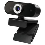 Webcam HD USB avec micro, noir
