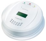 Détecteur de monoxyde de carbone, écran LCD, blanc