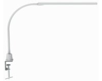 Lampe de bureau MAULpirro LED réglable pince blanc