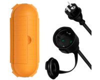 Kit d'extérieur: rallonge électrique + boîtier