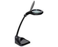 Lampe loupe à LED iris, dimmable, noir