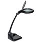 Lampe loupe à LED iris, dimmable, noir