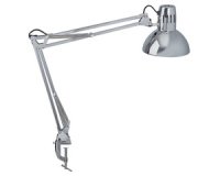 Lampe de bureau study chrome, sans ampoule