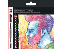 Permanente marker Graphix 'SIGNIFICANT' - etui van 12