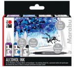 Set d'encre permanente Alcohol Ink UNDERWATER