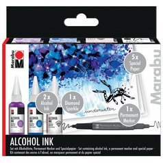 Set d'encre permanente Alcohol Ink UNDERWATER