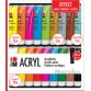 Set de peinture acrylique 'EFFECT', 18 x 36 ml