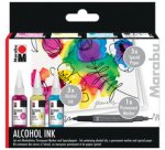 Set d'encre permanente Alcohol Ink FLOWERS