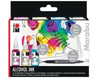 Set d'encre permanente Alcohol Ink FLOWERS