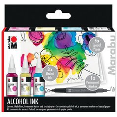 Set d'encre permanente Alcohol Ink FLOWERS