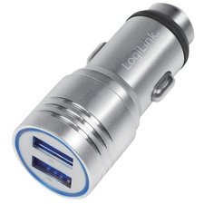 Chargeur USB pour voiture,2 ports, avec marteau