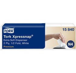 TORK Xpressnap Serviette pour distributeur, blanc