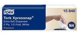 TORK Xpressnap Serviette pour distributeur, blanc