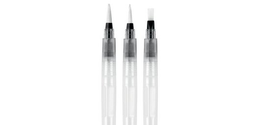 Water Brush Pen, set of 3