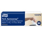 TORK Xpressnap Serviette, 213 x 330 mm, blanc