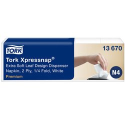 TORK Xpressnap Serviette pour distributeur, blanc