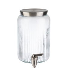 Distributeur à boisson, 3,8 litres, verre/inox