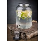 Distributeur à boisson, 3,8 litres, verre/inox