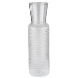 Carafe en verre DOTS, 0,9 litre, transparent