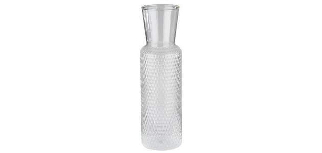 Carafe en verre DOTS, 0,9 litre, transparent