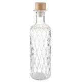 Carafe en verre DIAMOND, 0,8 litre, transparent