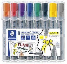 Lumocolor Marqueur de conférence 356/356B, étui 8