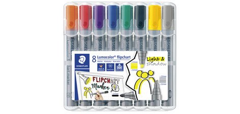 Lumocolor Marqueur de conférence 356/356B, étui 8