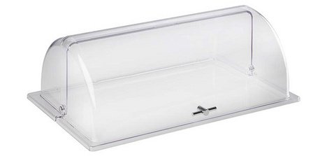 Cloche Rolltop récipients GN et plateaux GN, transparent