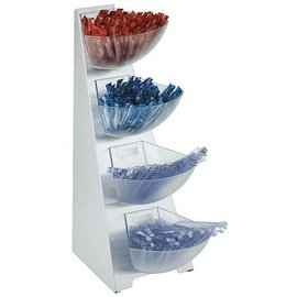 Distributeur de portions MULTI RACK, 4 étages, inox