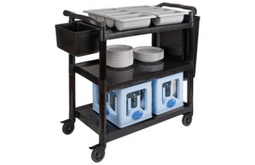 Caisson pour chariot de service READY, 42 litres, noir