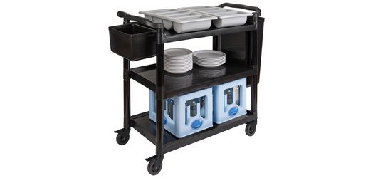 Caisson pour chariot de service, 42 litres, noir