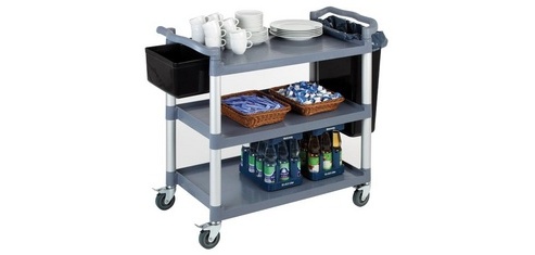 Caisson pour chariot de service READY, 13 litres, noir