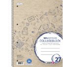 Cahier à spirale Recycling, A4, ligné, 160 pages