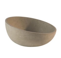 Bol en béton gris Élément