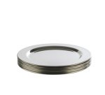 Sous-verre ROLLO, acier inoxydable 18/8 poli-miroir