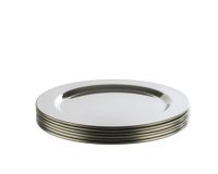 Sous-verre ROLLO, acier inoxydable 18/8 poli-miroir