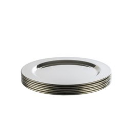Sous-verre ROLLO, acier inoxydable 18/8 poli-miroir