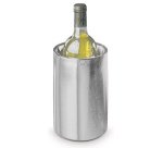 Rafraîchisseur de bouteille, acier inoxydable poli mat