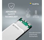 Powerbank 'Energy', 10.000 mAh, blanc