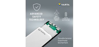 Powerbank 'Energy', 15.000 mAh, blanc