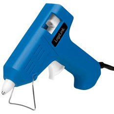 Mini lijmpistool, 10 watt, blauw