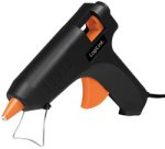 Pistolet à colle, 20 watts, noir/orange