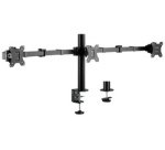 Bras support pour 3 écrans, longueur du bras 380 mm