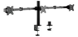 Bras support pour 3 écrans, longueur du bras 380 mm