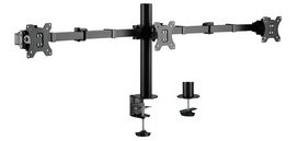 Bras support pour 3 écrans, longueur du bras 380 mm