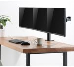 Bras support pour 3 écrans, longueur du bras 380 mm