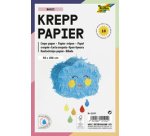 Rouleau de papier crêpon BASIC, 500 mm x 2 m, assorti