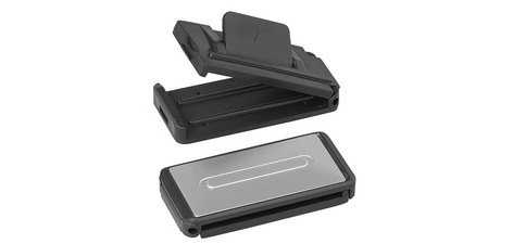 Arrêt pour ceinture de sécurité, en plastique, noir